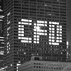 CNA Plaza - Chicago Fire Department (CFD) lighted window display