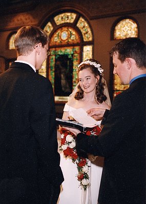 The Ceremony: Exchanging of vows