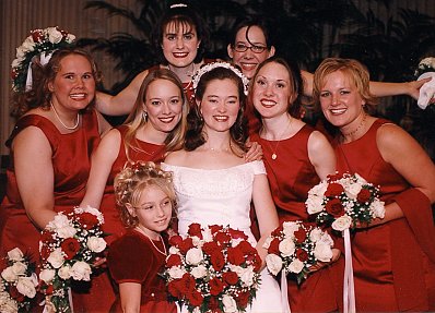 The Bridesmaids: Check out these fun gals!